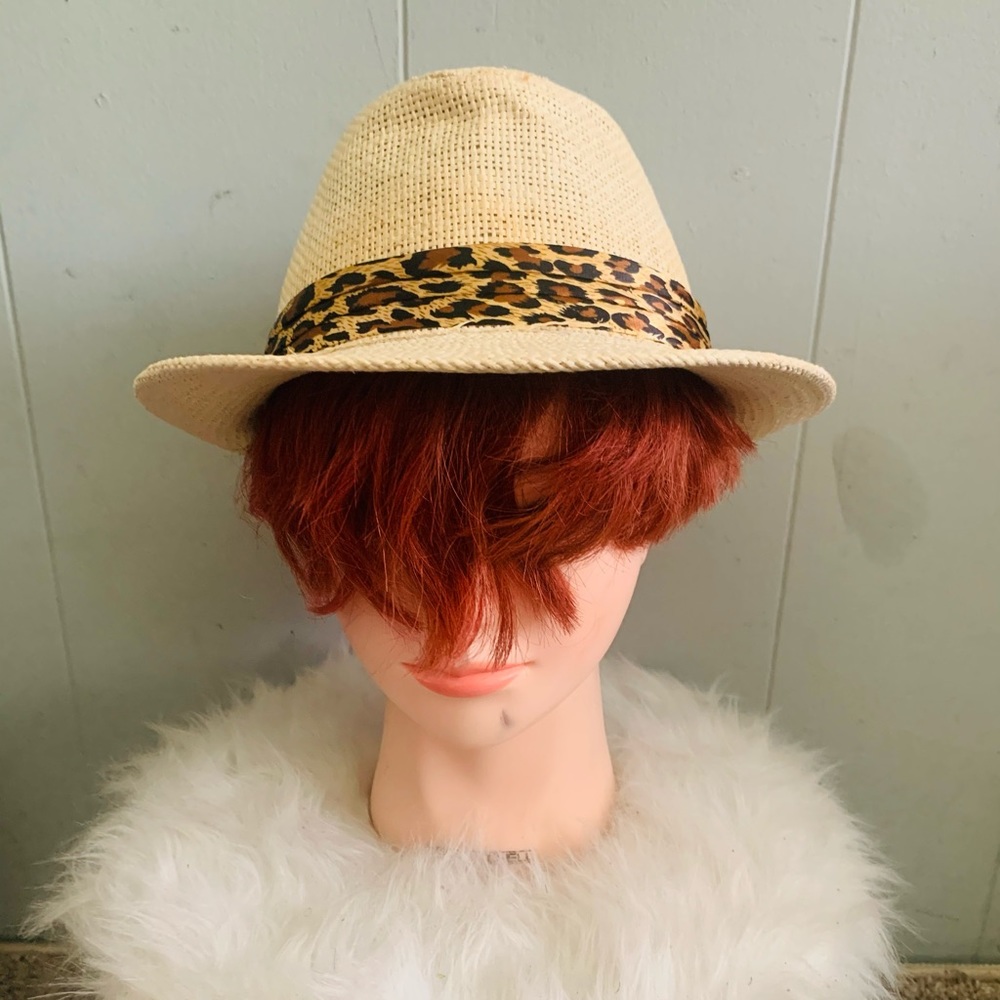 Target Hair with a Printed Scarf! Leopard Cute!